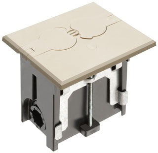 Arlington FLBAF101LA | ALMOND FLOOR BOX - FLIP