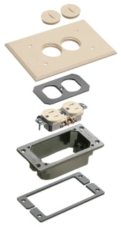 Arlington FLBC101LATK | ALMOND TRM KIT-CONCRETE