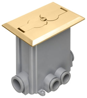 Arlington FLBCF101MB | Brass Floor Box Concrete