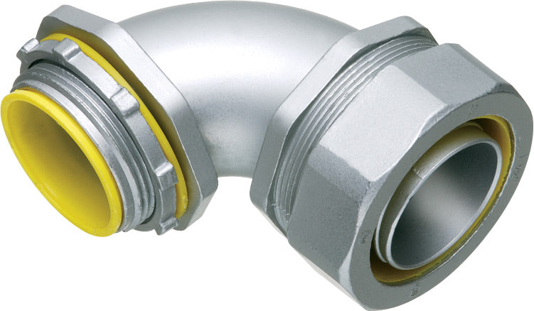 Arlington LT90150A | 1-1/2" Insulated Liquidtight Angle Connector