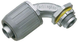 Arlington LT907 | 3/4" 90 Degree LIQUIDTIGHT PUSH CONNECTOR