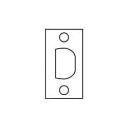 Arrow Lock 104 32D | Cylindrical Lockset Spring Latch, Satin Stainless Steel, For MK Series Cylindrical Lockset
