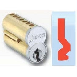 Arrow Lock 7100CRP-UCX-DB 26D | Pointe SFIC Key Cylinder, 7-Pin Uncombinated, DB Keyway, Satin Chromium Plated, Without Logo