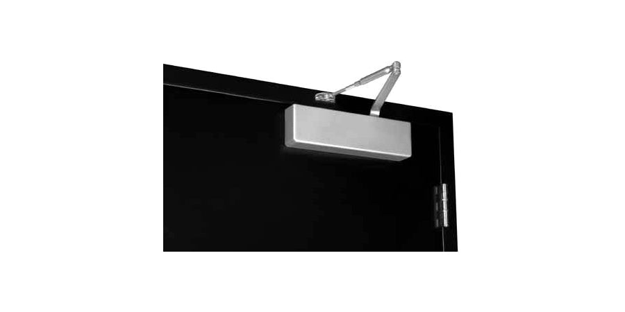 Assa Abloy Accentra 4400 689 | Door Closer, Aluminum-Painted, Adjustable 1 Through 6 Closer, ANSI Grade 1, Cast Aluminum Body