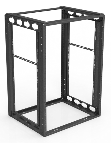 Atlas Sound AFR15-16 | 15RU Furniture Rack 16 Inch Depth