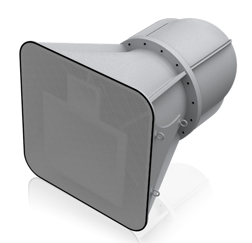 Atlas Sound AH94-212-BSG | 3-Way Stadium Horn System 90° x 40° - Gray