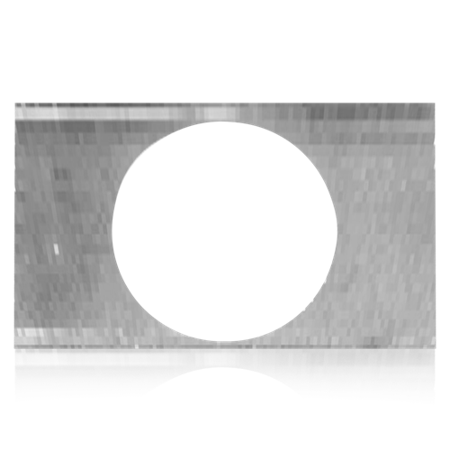 Atlas Sound EQ81 | 8 inch Round Hole T-Bar Bridge for Flanged Enclosures
