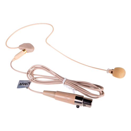 Atlas Sound MWOEM | Over Ear Microphone for Use with MWBPT Belt Pack Transmitter