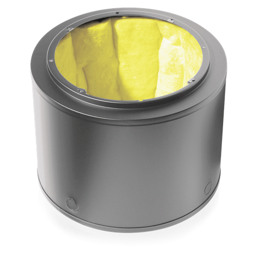 Atlas Sound Q408 | 8 inch Q Series 1 Cubic ft Cylindrical Enclosure with Undercoating