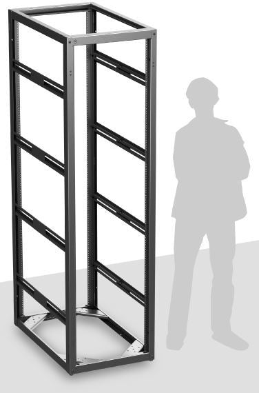 Atlas Sound 744-36 | Stand Alone or Gangable Rack 36 inch Deep, 44RU