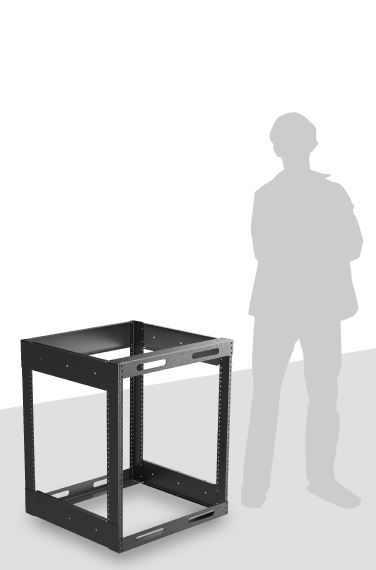 Atlas Sound 912-18 | Easy-to-Assemble, Stackable Utility Frames - 12 RU