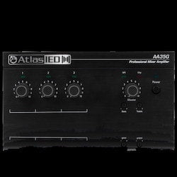 Atlas Sound AA35G | 3-Input, 35-Watt Mixer Amplifier with Global Power Supply