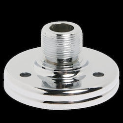 Atlas Sound AD-12B | Surface Mount Male Mic Flange 5/8 inch-27 Thread