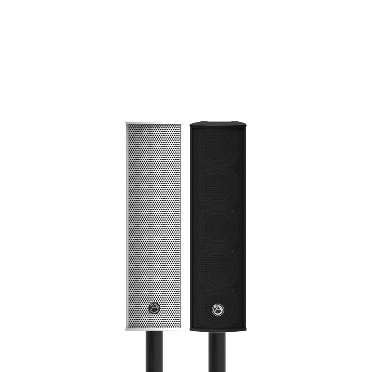 Atlas Sound ALA5TAW | EN54-24 Certified 5 Speaker Full Range Line Array Speaker System in Black or White Finish