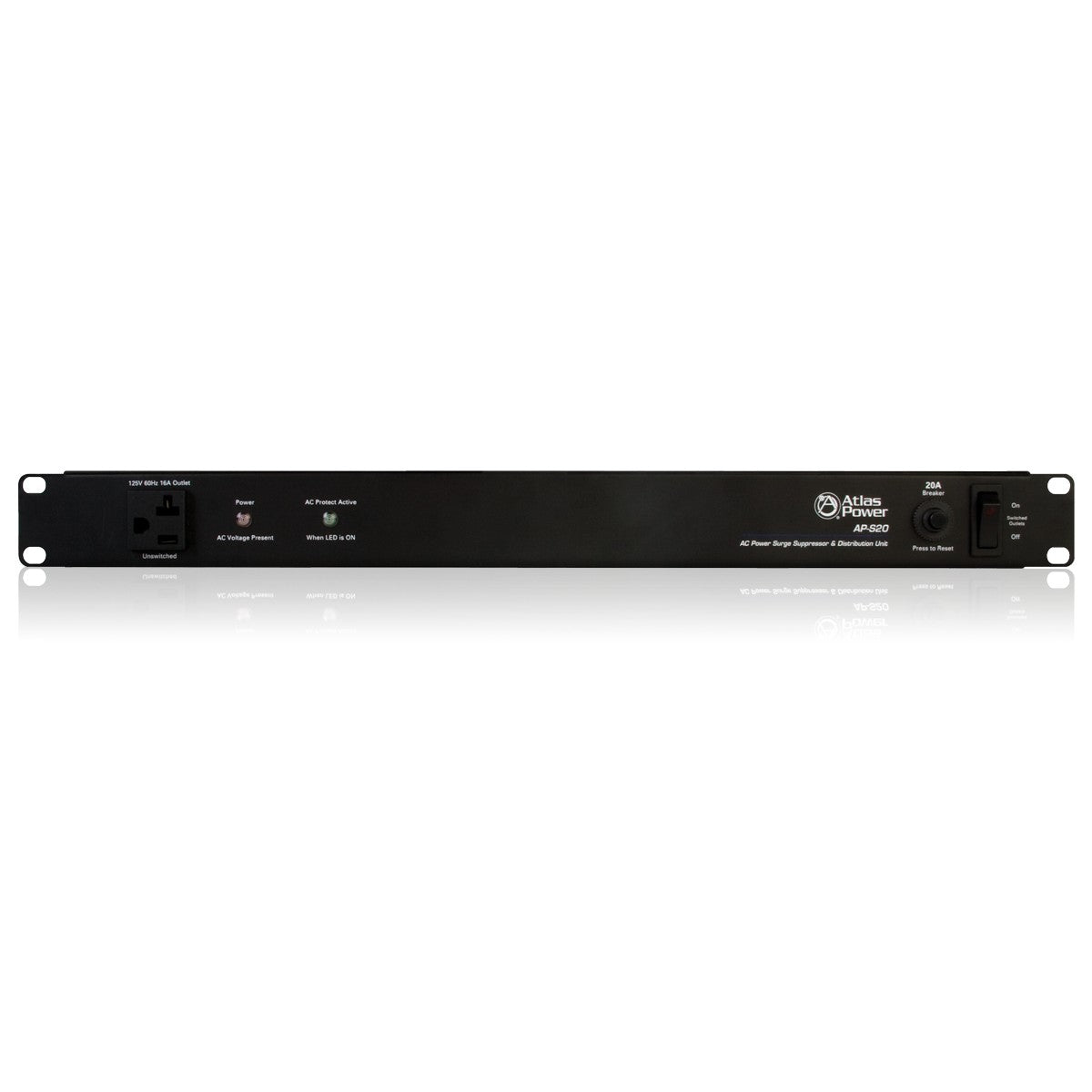 Atlas Sound AP-S20 | 20A Power Conditioner and Distribution Unit