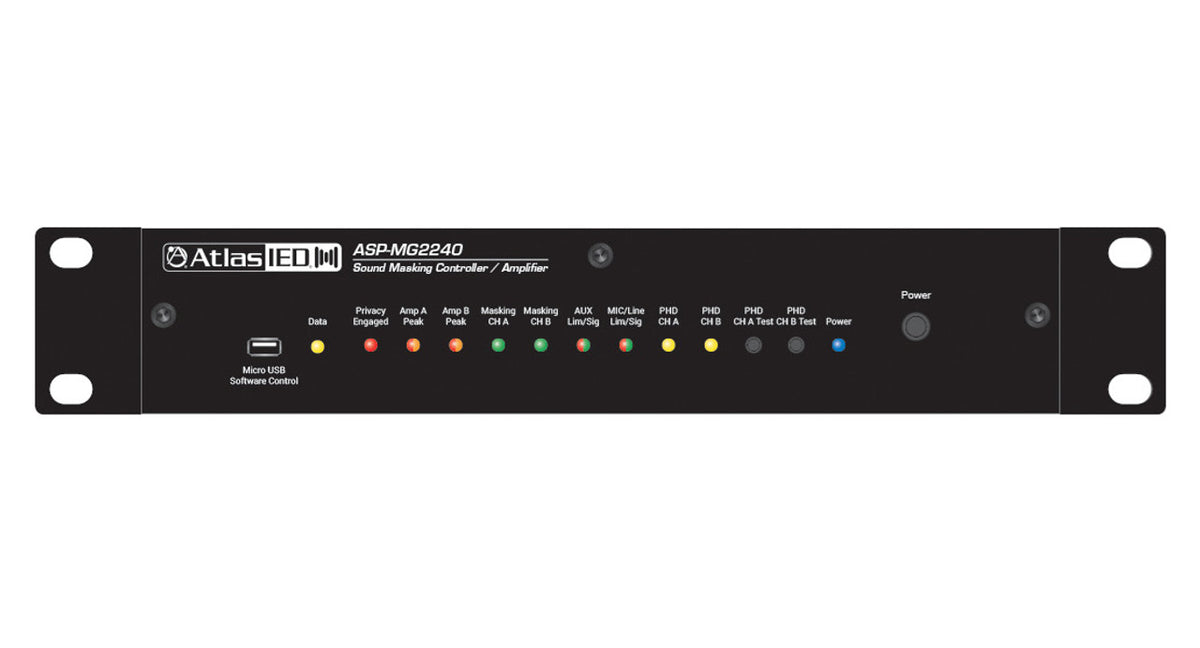 Atlas Sound ASP-MG2240 | Amplified Sound Masking System with Onboard DSP