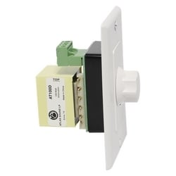 Atlas Sound AT10 | 10 Watt Single Gang Stainless Steel 70.7V Commercial Attenuator