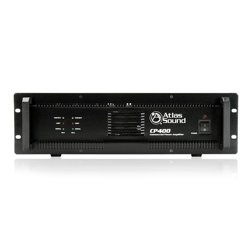 Atlas Sound CP400 | Dual-Channel, 400-Watt Commercial Power Amplifier