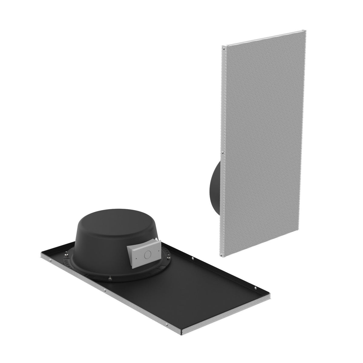 Atlas Sound DT12 | 1 Feet x 2 Feet Drop Tile Speaker Package with Perforation Across Entire Tile