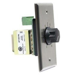 Atlas Sound FA62T-8MB | 6 Inch In-Ceiling Coaxial Speaker Motorboard Assembly with 32-Watt 70.7V/100V Transformer