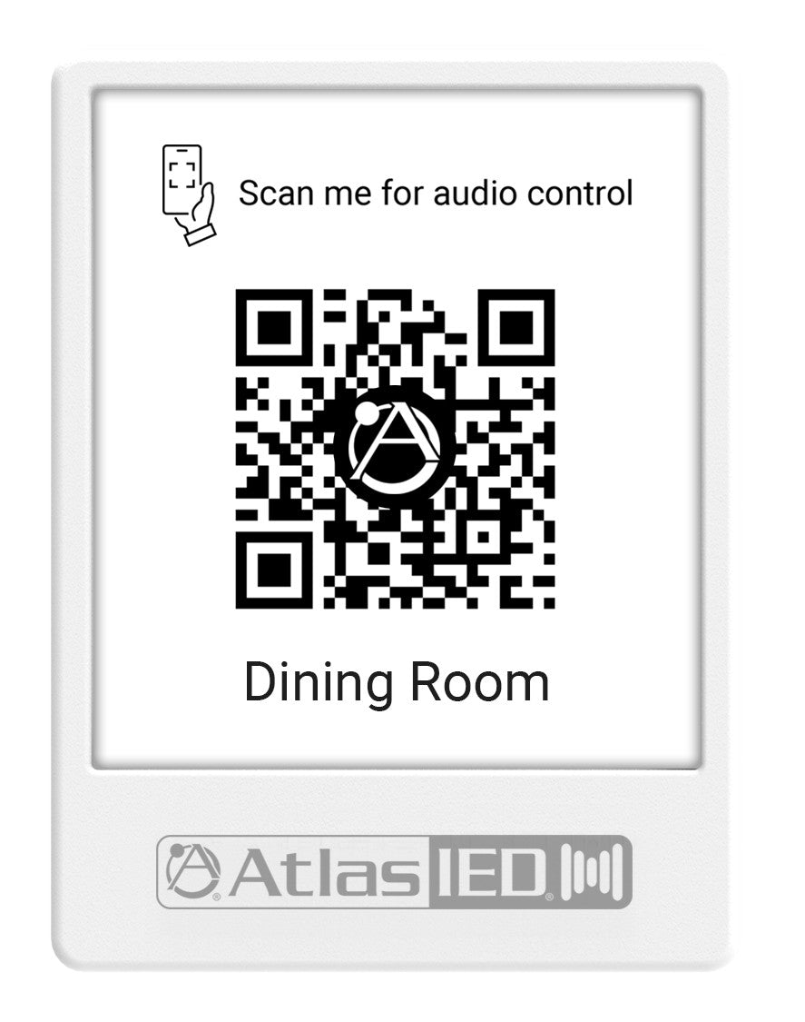 Atlas Sound GEM-5 | Atmosphere Virtual Wall Controller QR Code Holder