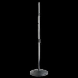 Atlas Sound MS43E | Fully Adjustable 3 Section Microphone Stand, Ebony