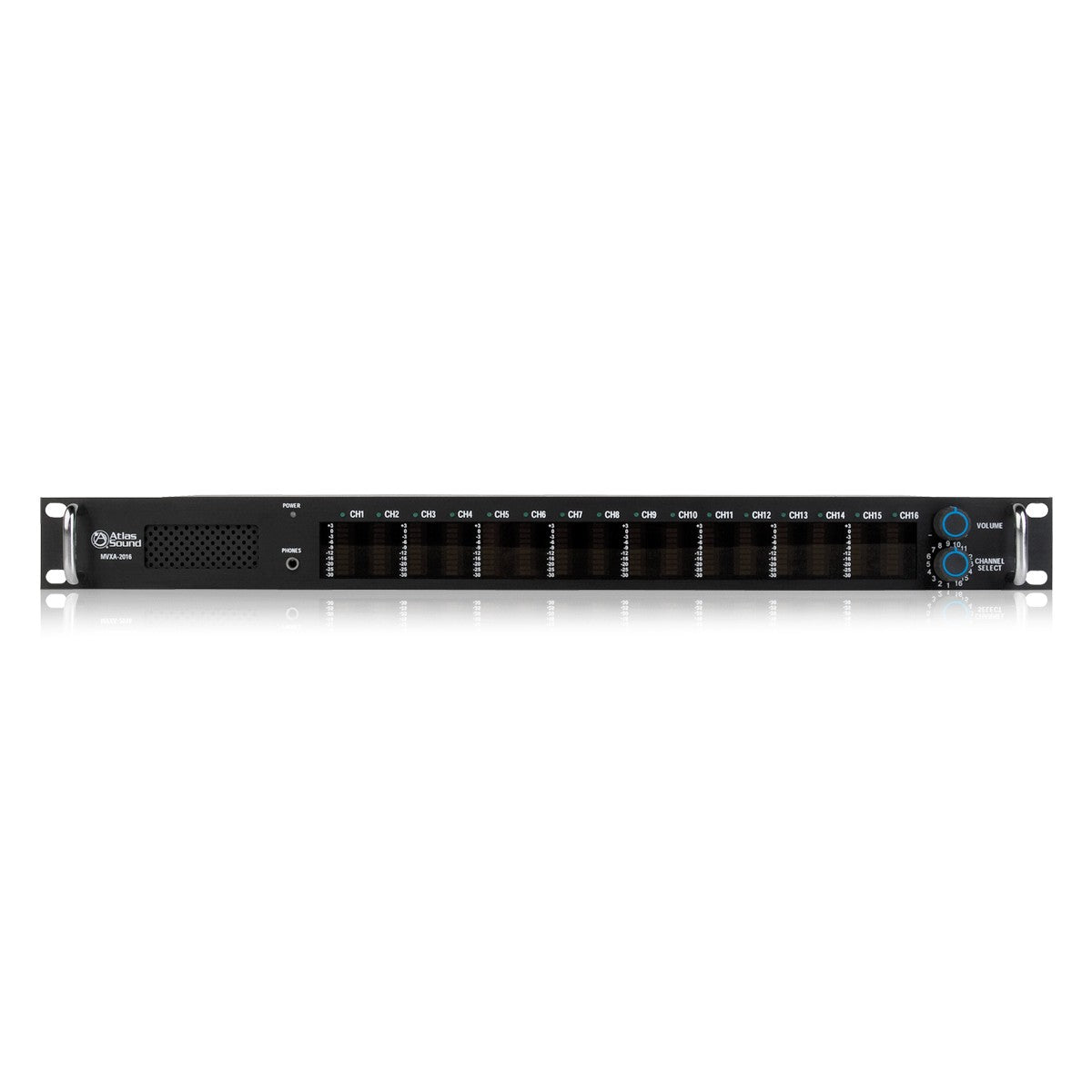 Atlas Sound MVXA-2016 | 16 Channel Active Audio Monitor Panel