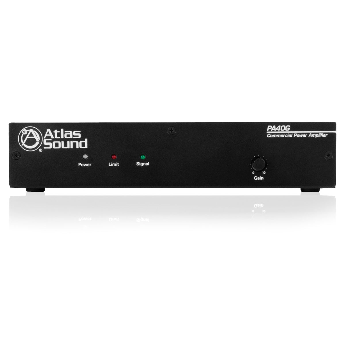 Atlas Sound PA40G | Single Channel, 40-Watt Power Amplifier with Global Power Supply