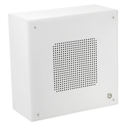 Atlas Sound SBMS | 8 Inch Open Ceiling Surface Mount Speaker with Enclosure and 4-Watt 25V/70V Transformer