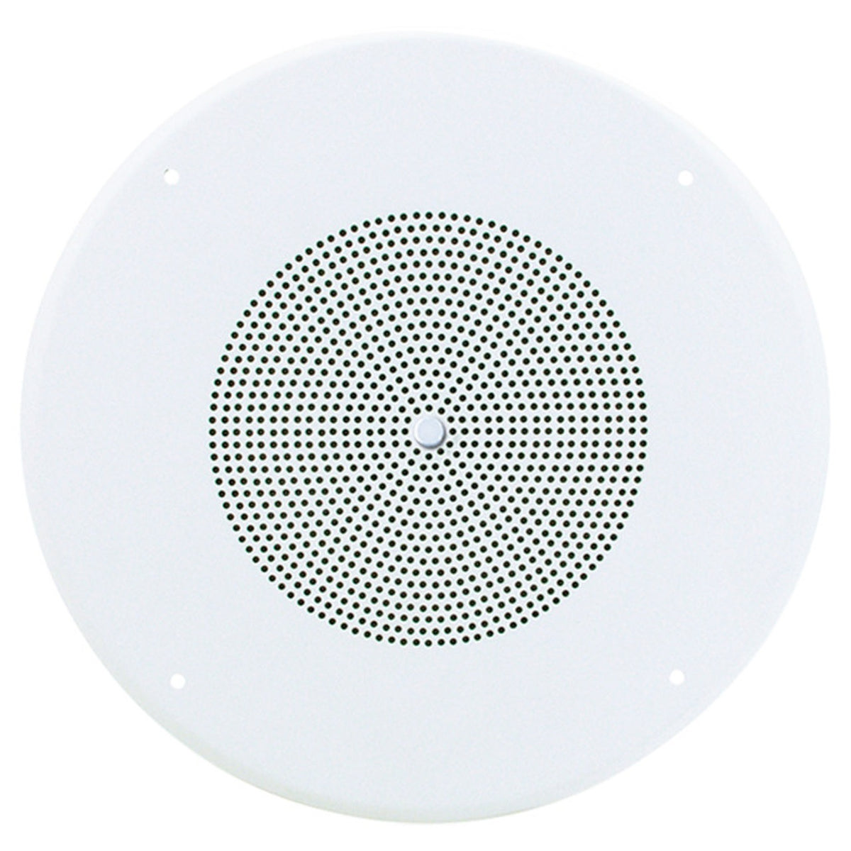 Atlas Sound SD72WV | 8 Inch Dual Cone In-Ceiling Speaker with 25V/70V 5-Watt Transformer and 62-8 Baffle with Volume Control