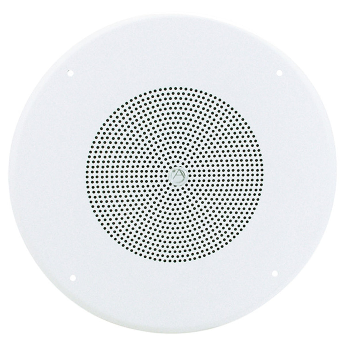Atlas Sound SD72W | 8 Inch Dual Cone In-Ceiling Speaker with 25V/70V 5-Watt Transformer and 62-8 Baffle