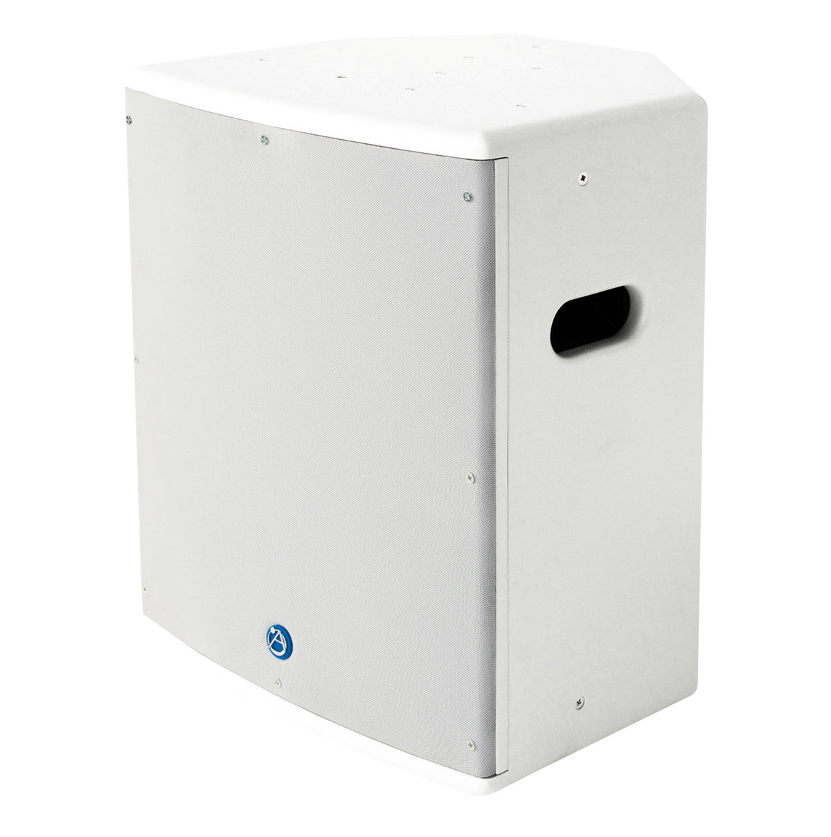 Atlas Sound SM12SUB70-W | 12 Inch Surface Mount Subwoofer with 60-Watt 70V/100V Transformer - White