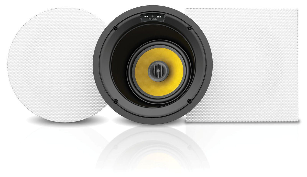 Atlas Sound T625ACW | 6.5 inch Angled 2-Way 100W RMS 6 Ohm In-Wall/In-Ceiling Speaker