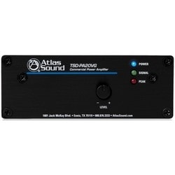 Atlas Sound TSD-PA20VG | 20W Mono 4?/25V/70.7V/100V Power Amplifier