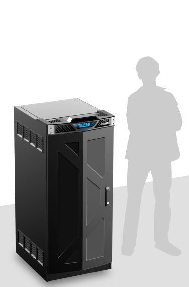 Atlas Sound TT25-25S | Texas tough 25RU 25 Inch Deep Rack with Solid Door