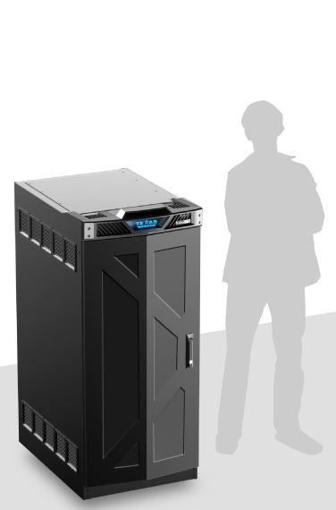Atlas Sound TT25-30S | Texas tough 25RU 30 Inch Deep Rack with Solid Door