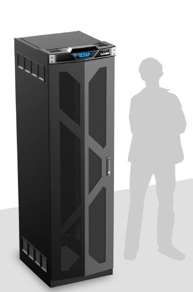 Atlas Sound TT40-25V | Texas tough 40RU 25 Inch Deep Rack with Perforated Door