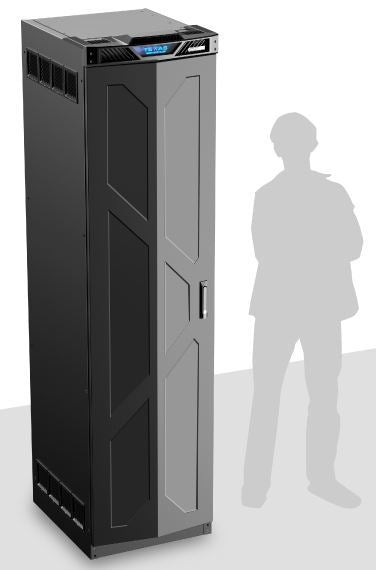 Atlas Sound TT45-25S | Texas tough 45RU 25 Inch Deep Rack with Solid Door
