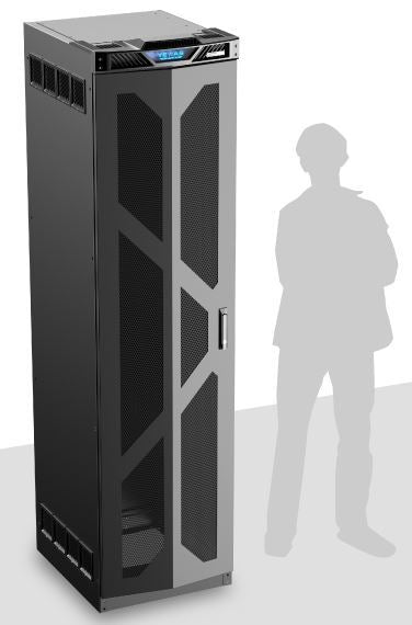 Atlas Sound TT45-25V | Texas tough 45RU 25 Inch Deep Rack with Perforated Door