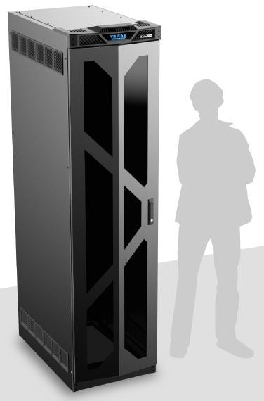 Atlas Sound TT45-35P | Texas tough 45RU 35 Inch Deep Rack with Acrylic Door