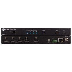 Atlona Technologies AT-JUNO-451 | HDMI Switcher 4K HDR, 4-Input, 18 Gbps 100 to 240 Volt AC/5 Volt DC, 50/60 Hertz, 6.6 Watt