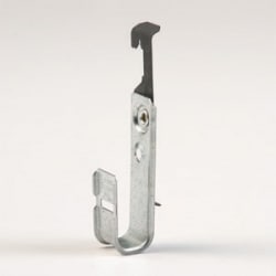 B-Line BCH12-W2 | 3/4" J-Hook With Wire/Rod Fastener, Use With #12 Wire Or 1/4" Rod