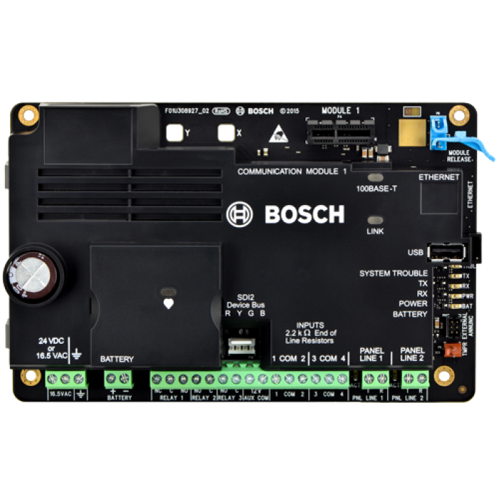 Bosch B465-SW-1640 | Dual Path Communicator Kit, With Small White Enclosure/Lock and Key Set/Transformer