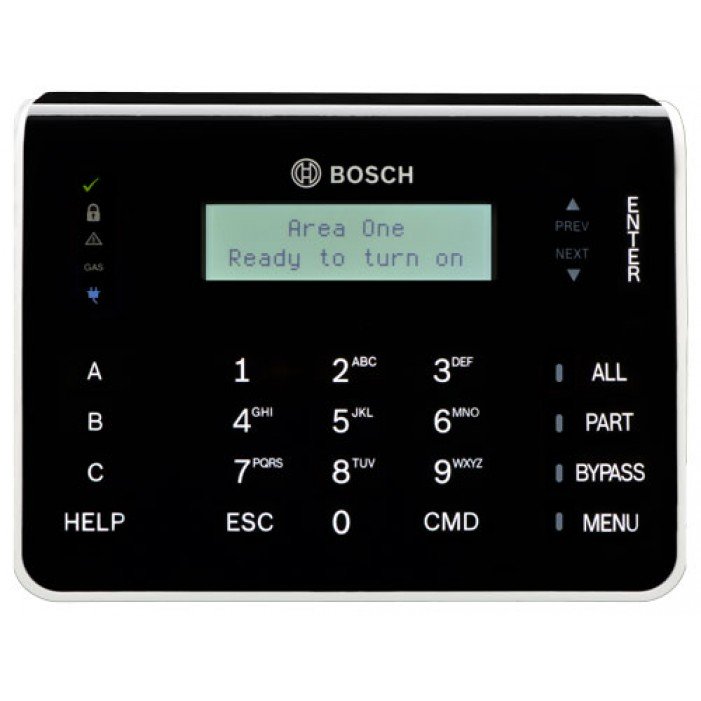 Bosch B921C | Two-line Keypad with Touch Keys, Inputs