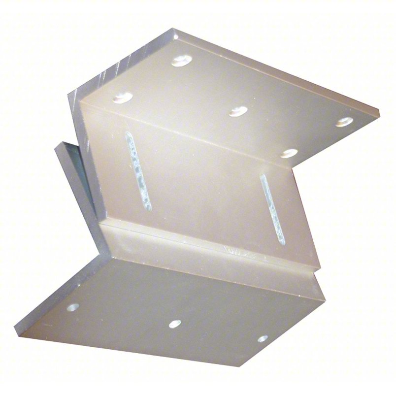 BEA Inc 10LZBRMAG1UL | L and Z Bracket, for Use with 1200 lb Single Electromagnetic Locks