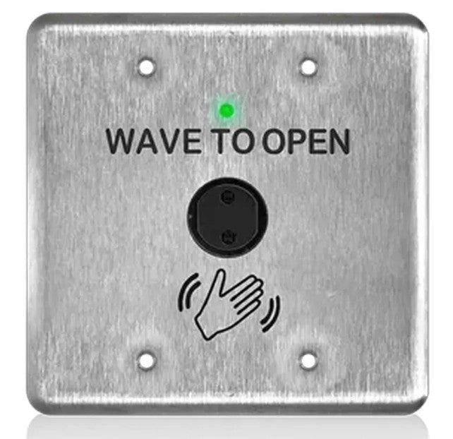 BEA Inc 10MS51W-D | 900MHz MS51W Wireless "Wave to Open" Double Gang Actuator (Text & Hand Logo)