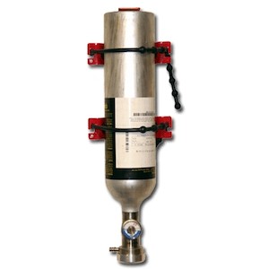 BW Technologies CG-Q34-4 | Calibration Gas Cylinder, 34 L, 4-Gas, 18% Oxygen