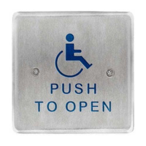 Bea 10PBS451 | Push Plate, Stainless Steel
