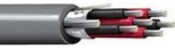 Belden 121467D | 18-8p Stranded TNC Xlpe/ PVC, AIA 300v, Table E1, Grey PVC Jacket, Ul 1685