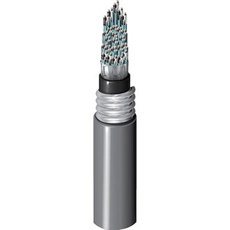 Belden 23527 | 16-2 Pair Stranded TNC PVC IO Shielded 105C Dry / 75c Wet 300v Gray